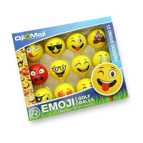 Oji-Emoji Premium Emoji Golf Balls