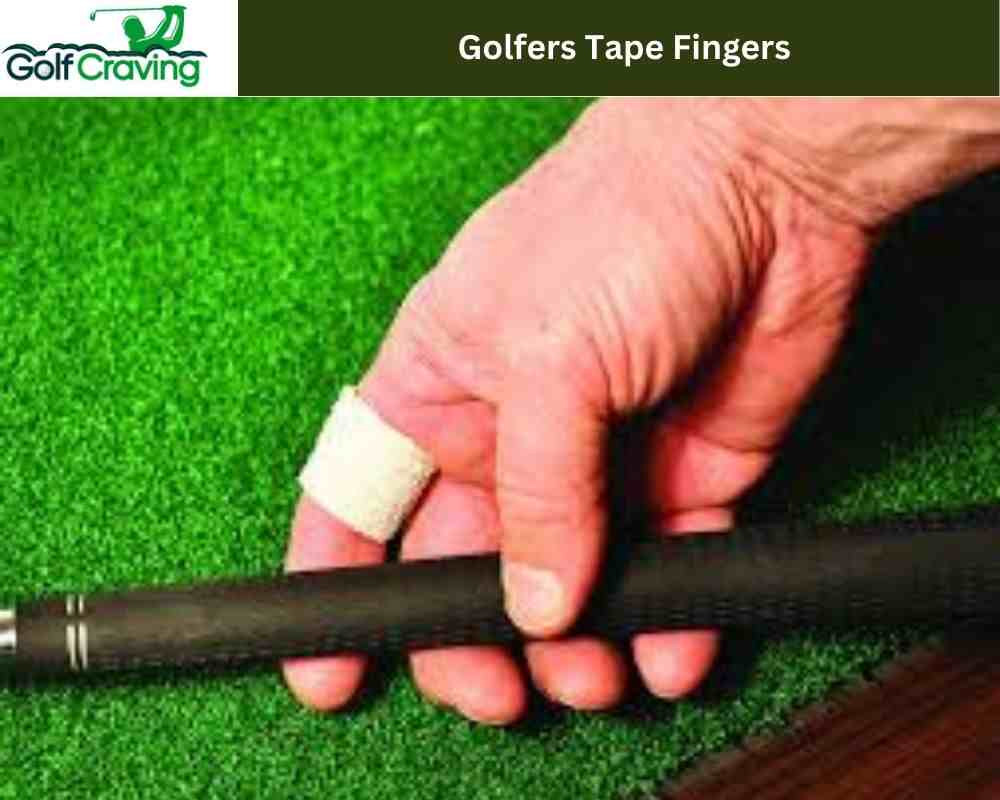 golfers tape fingers