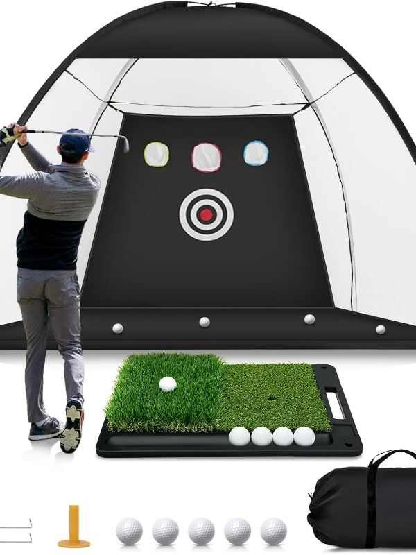 Multiple Target Golf Practice Net